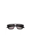 Alexander Mcqueen Eyewear Pilot Frame Sunglasses In Black