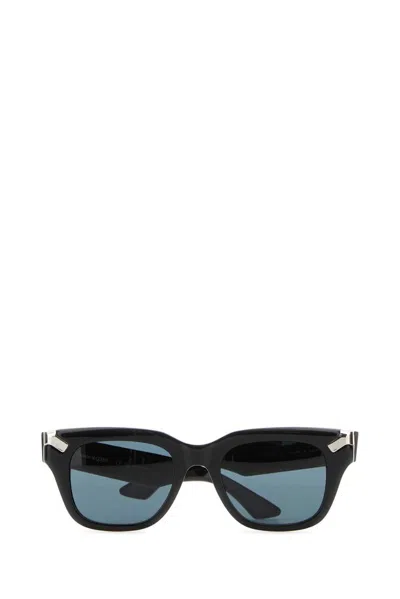 Alexander Mcqueen Eyewear Punk Rivet Square In Black