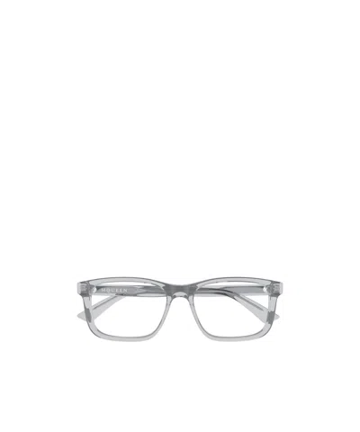 ALEXANDER MCQUEEN ALEXANDER MCQUEEN EYEWEAR RECTANGLE FRAME GLASSES