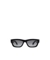 Alexander Mcqueen Eyewear Rectangle Frame Sunglasses In Black