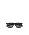 Alexander Mcqueen Eyewear Rectangular Frame Sunglasses In Black