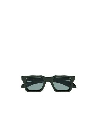 Alexander Mcqueen Eyewear Rectangular Frame Sunglasses In Black