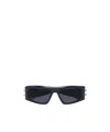 Alexander Mcqueen Eyewear Rectangular Frame Sunglasses In Blue