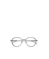Alexander Mcqueen Eyewear Roung Frame Glasses In Gray