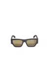 Alexander Mcqueen Eyewear Square-frame Sunglasses In Black