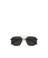 Alexander Mcqueen Eyewear Square Frame Sunglasses In Black