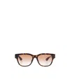 Alexander Mcqueen Full Frame Sunglasses In Brown