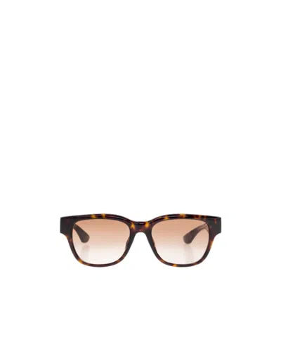 Alexander Mcqueen Full Frame Sunglasses In Brown