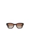 Alexander Mcqueen Eyewear Square Frame Sunglasses In Black