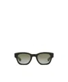 Alexander Mcqueen Eyewear Square Frame Sunglasses In Black