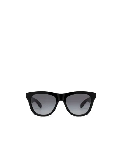 Alexander Mcqueen Eyewear Square Frame Sunglasses In Gray