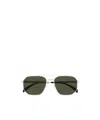 Alexander Mcqueen Eyewear Square Frame Sunglasses In Green