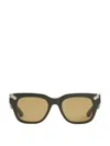 ALEXANDER MCQUEEN ALEXANDER MCQUEEN EYEWEAR SQUARE FRAME SUNGLASSES