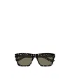 Alexander Mcqueen Eyewear Square Frame Sunglasses In Havana