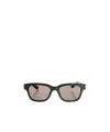 Alexander Mcqueen Eyewear T-bar Rectangular Frame Sunglasses In Black