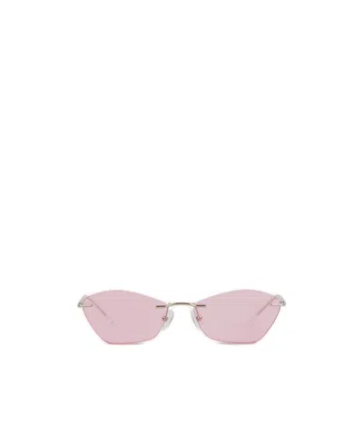 ALEXANDER MCQUEEN EYEWEAR T-BAR SLIM SUNGLASSES
