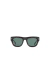 Alexander Mcqueen Eyewear Tinted Square Frame Sunglasses