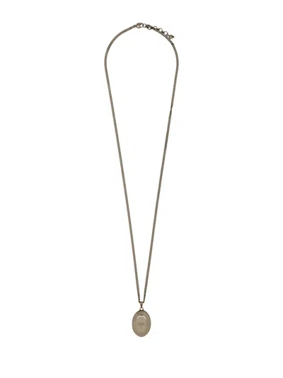 Alexander Mcqueen Faceted Stone Necklace