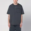 Alexander Mcqueen Alexander Mc Queen Faded Black Skull T Shirt In Black