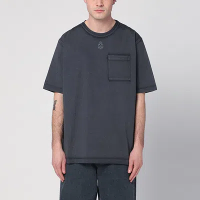ALEXANDER MCQUEEN ALEXANDER MCQUEEN FADED BLACK SKULL T-SHIRT