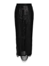 Alexander Mcqueen Mcqueen Women Armor Stitch Skirt In Black