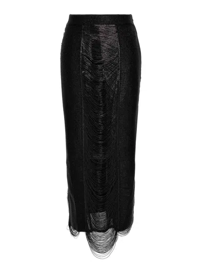 ALEXANDER MCQUEEN ARMOR STITCH SKIRT