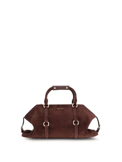 Alexander Mcqueen Farringdon Bag In Brown
