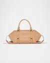 Alexander Mcqueen Farringdon Medium Elongated Calf Leather Shoulder Bag