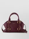 Alexander Mcqueen Farringdon Small Leather Clutch Bag In Purple