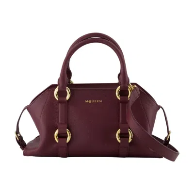 Alexander Mcqueen Farringdon Small Purse In Burgundy