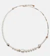 Alexander Mcqueen Faux Pearl Necklace