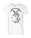 Alexander Mcqueen Feilong Logo Printed T-shirt In White