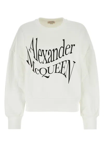 Alexander Mcqueen Felpa-40 Nd  Female In White