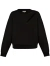 Alexander Mcqueen Sweaters In Black