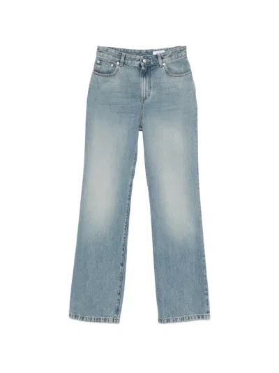 Alexander Mcqueen Five-pocket Jeans In Blue