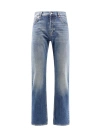 Alexander Mcqueen Five Pockets Cotton Jeans In Grey