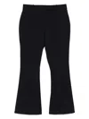 Alexander Mcqueen Alexander Mc Queen Black Wool Trousers In Blau