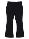 Alexander Mcqueen Alexander Mc Queen Black Wool Trousers In Blue