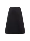 Alexander Mcqueen Flared Midi Skirt