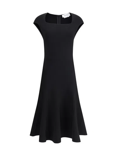 ALEXANDER MCQUEEN FLARED MINI DRESS