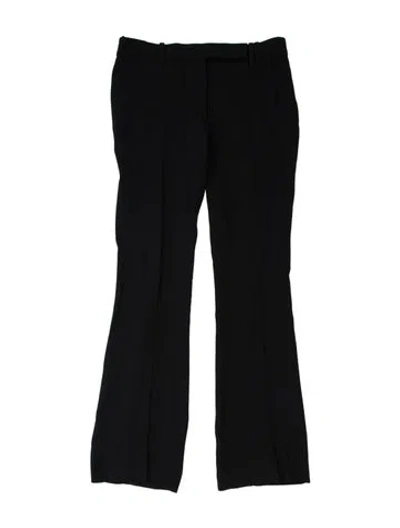 Pre-owned Alexander Mcqueen Flared Pants In Black