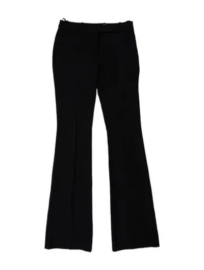 Pre-owned Alexander Mcqueen Flared Pants In Black