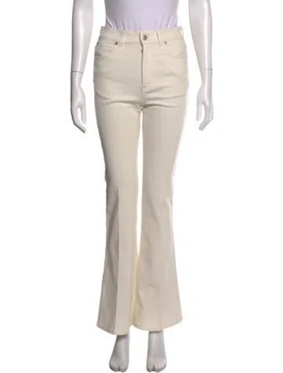 Pre-owned Alexander Mcqueen Flared Pants In Neutral