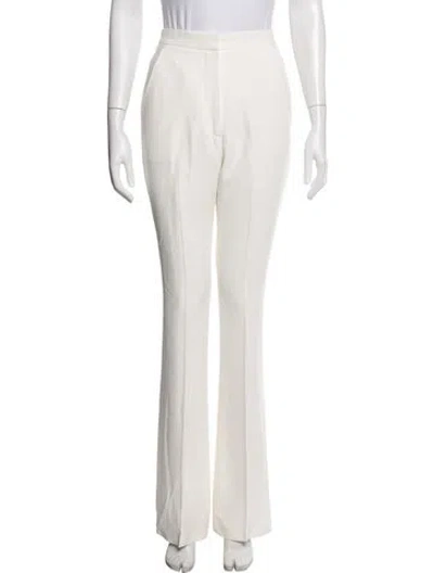 Pre-owned Alexander Mcqueen Flared Pants In Neutrals