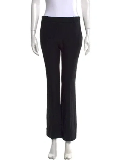 Pre-owned Alexander Mcqueen Flared Pants W/ Tags In Black
