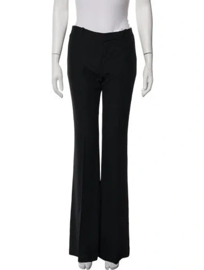 Pre-owned Alexander Mcqueen Flared Pants W/ Tags In Black