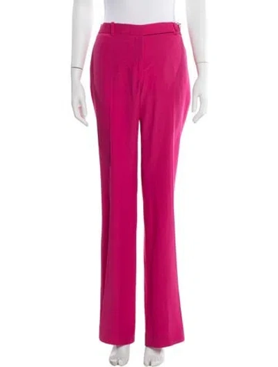 Pre-owned Alexander Mcqueen Flared Pants W/ Tags In Pink