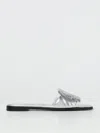 Alexander Mcqueen Alexander Mc Queen Seal Leather Sandals In 银色