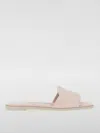 Alexander Mcqueen Seal Sandals Beige In Nude & Neutrals