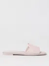 ALEXANDER MCQUEEN FLAT SANDALS ALEXANDER MCQUEEN WOMAN COLOR PINK,F37680010